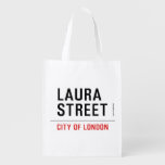 Laura Street  Reusable Bag Reusable Grocery Bags