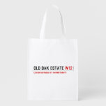 Old Oak estate  Reusable Bag Reusable Grocery Bags