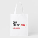 OUR HOUSE  Reusable Bag Reusable Grocery Bags