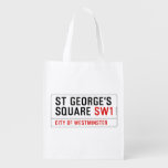 St George's  Square  Reusable Bag Reusable Grocery Bags