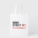 BOND STREET  Reusable Bag Reusable Grocery Bags