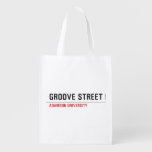 Groove Street  Reusable Bag Reusable Grocery Bags