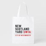 new scotland yard  Reusable Bag Reusable Grocery Bags