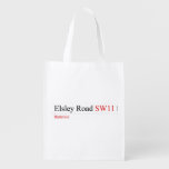 Elsley Road  Reusable Bag Reusable Grocery Bags
