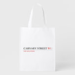 Carnary street  Reusable Bag Reusable Grocery Bags