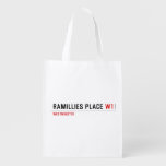 Ramillies Place  Reusable Bag Reusable Grocery Bags