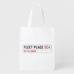 FLEET PLACE  Reusable Bag Reusable Grocery Bags