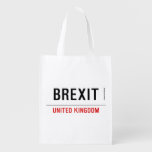 Brexit  Reusable Bag Reusable Grocery Bags