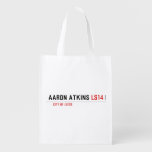 Aaron atkins  Reusable Bag Reusable Grocery Bags