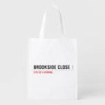 brookside close  Reusable Bag Reusable Grocery Bags