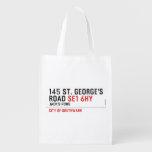 145 St. George's Road  Reusable Bag Reusable Grocery Bags