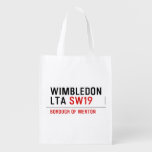 wimbledon lta  Reusable Bag Reusable Grocery Bags