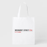 Medhurst street  Reusable Bag Reusable Grocery Bags