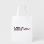 10 Weird and wonderful places  Reusable Bag Reusable Grocery Bags