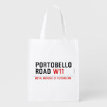 Portobello road  Reusable Bag Reusable Grocery Bags