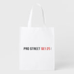 PRO STREET  Reusable Bag Reusable Grocery Bags