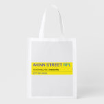 Akinn Street  Reusable Bag Reusable Grocery Bags