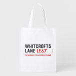whitcrofts  lane  Reusable Bag Reusable Grocery Bags