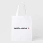 James Turner Street  Reusable Bag Reusable Grocery Bags