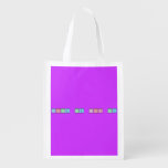 love me for me  Reusable Bag Reusable Grocery Bags
