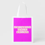 Periodic
 Table
 Writer  Reusable Bag Reusable Grocery Bags