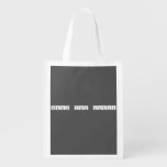 Thank You Chris
   Reusable Bag Reusable Grocery Bags