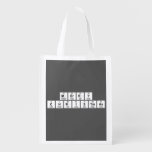 Merry
 Christmas  Reusable Bag Reusable Grocery Bags