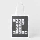 KEEP
 CALM
 AND
 DO
 SCIENCE  Reusable Bag Reusable Grocery Bags
