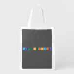 Tabela periodica  Reusable Bag Reusable Grocery Bags