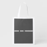 Snowy owl scientist  Reusable Bag Reusable Grocery Bags