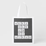 KEEP
 CALM
 AND
 DO
 SCIENCE  Reusable Bag Reusable Grocery Bags