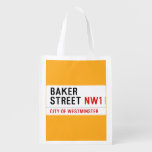 Baker Street  Reusable Bag Reusable Grocery Bags