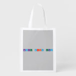 Natalie Maria Gray  Reusable Bag Reusable Grocery Bags