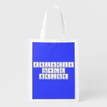Periodic
 Table
 Writer  Reusable Bag Reusable Grocery Bags