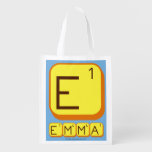 E
 EMMA  Reusable Bag Reusable Grocery Bags