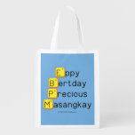 Eppy 
 Bertday
 Precious
 Masangkay  Reusable Bag Reusable Grocery Bags