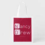 Nancy
 Drew  Reusable Bag Reusable Grocery Bags