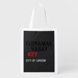 FLORAMAE    VASAY   Reusable Bag Reusable Grocery Bags
