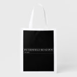Petersfield road  Reusable Bag Reusable Grocery Bags