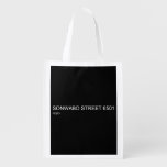 SONWABO STREET  Reusable Bag Reusable Grocery Bags