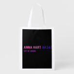 Anna Hart  Reusable Bag Reusable Grocery Bags