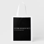 FitiMi Design  Reusable Bag Reusable Grocery Bags