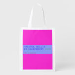 Rhianna hollis 10 elderberry  Reusable Bag Reusable Grocery Bags