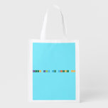 keep calm and science on  Reusable Bag Reusable Grocery Bags