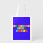 Periodic
 Table
 Writer  Reusable Bag Reusable Grocery Bags