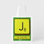 J
 JENNI  Reusable Bag Reusable Grocery Bags
