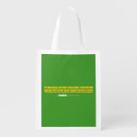 BAJOPS SAYS TRUST NOBODY
 THEY SHOW TO YOU IN YOUR PRESENCE AND SPEAK ILL OF YOU IN YOUR ABSENCE
 THEY HUG YOU AND STAB YOUR BACK
 THEY KISS YOU AND EXCHANGE VENOM RATHER THAN SALIVA  Reusable Bag Reusable Grocery Bags
