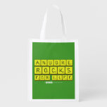 Anuore
 Rocks
 For Life  Reusable Bag Reusable Grocery Bags