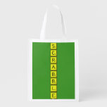 S
 C
 R
 A
 B
 B
 L
 E  Reusable Bag Reusable Grocery Bags