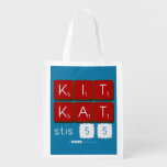 KIT
 KAT
 stis 55  Reusable Bag Reusable Grocery Bags